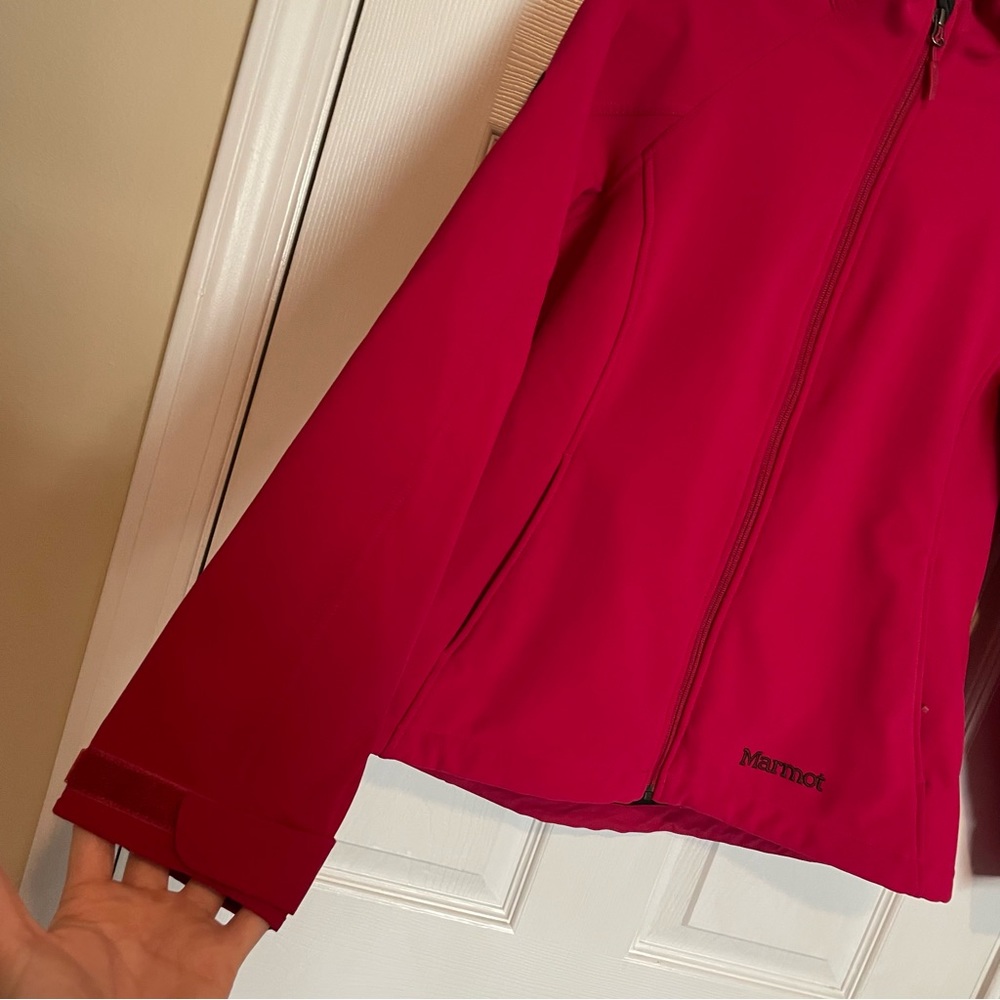 Marmot Gravity Soft Shell Jacket Sz Medium Pink R… - image 5